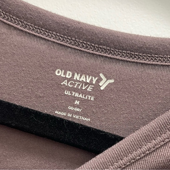 Brown Old Navy Active Shirt - Picture 2 of 2